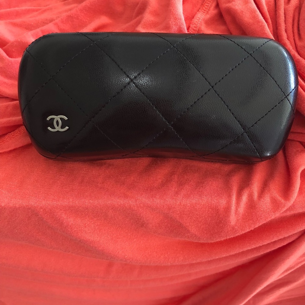 Authentic Chanel sunglasses case